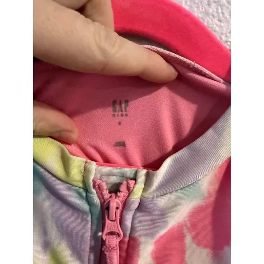 Gap Tie Dye Rashgaurd Swimsuit Sz S